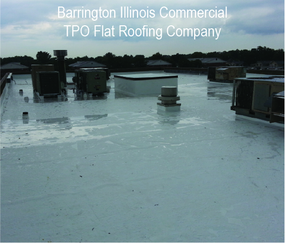 Barrington commercial flat roof 60010, 60011