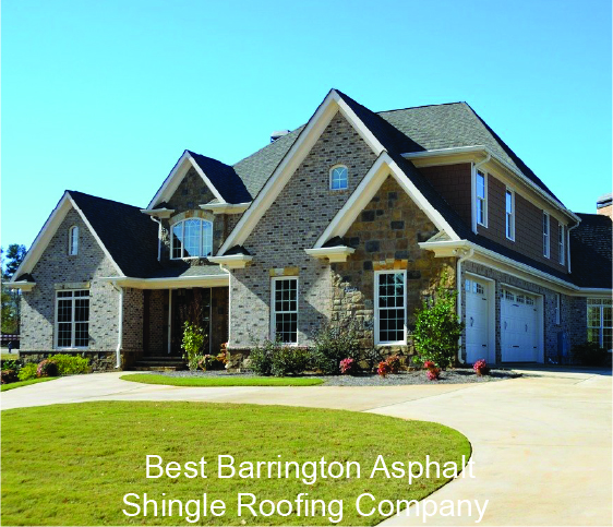 Luxury asphalt shingle roof for beautiful home in Barrington 60010, 60011