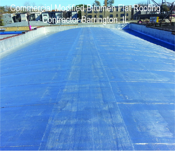 Commercial Modified Bitumen Flat Roofing Barrington