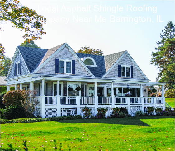 architectural asphalt shingle roof replacement for barrington IL home